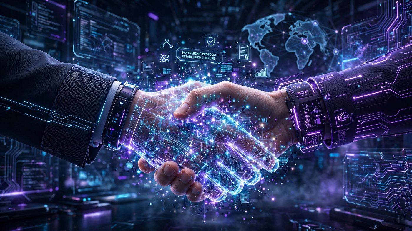 A written agreement with an established company