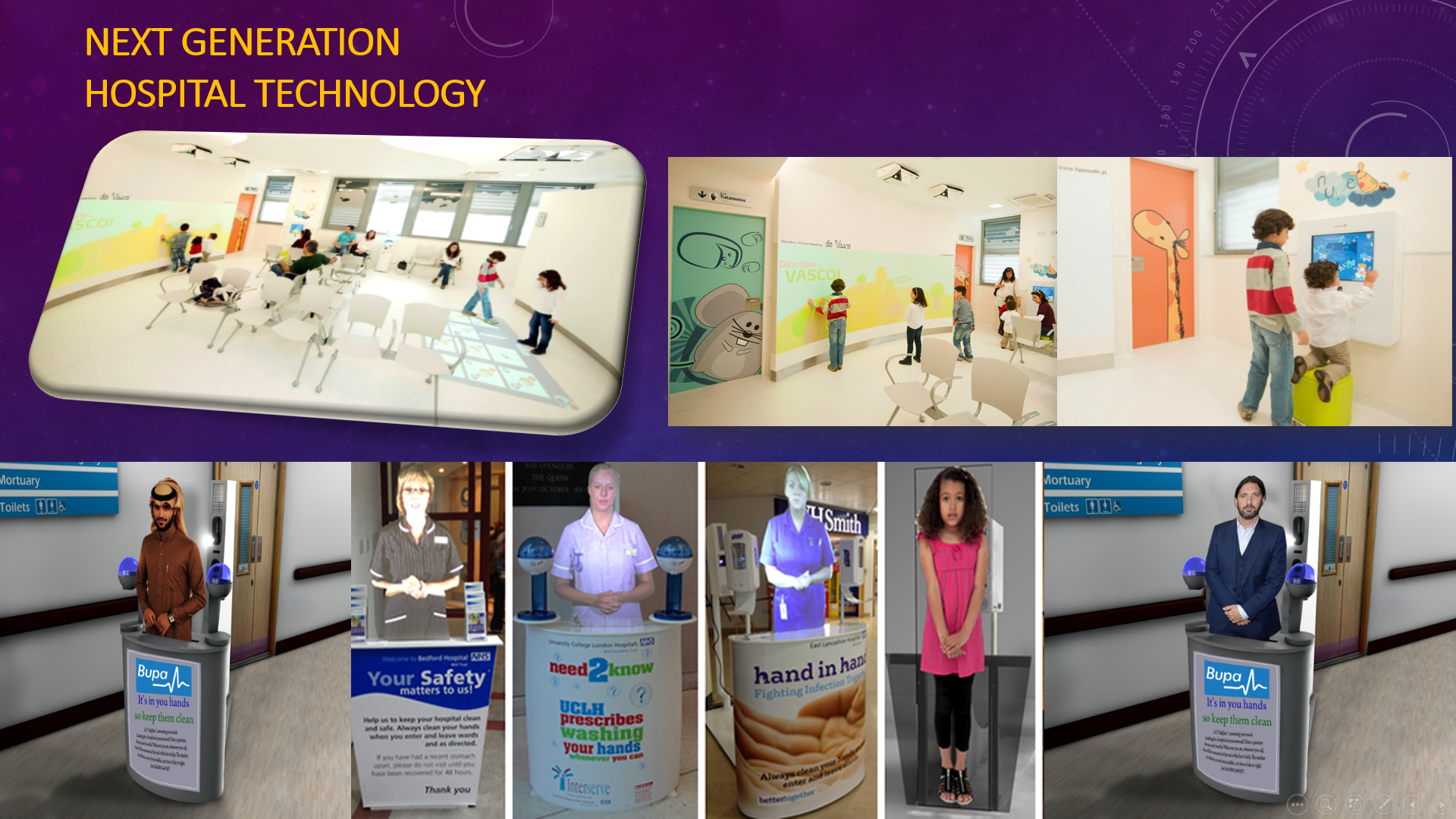 Hospital interactive systems